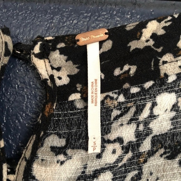 Free People All The Right Ruffles Floral Romper - Picture 5 of 6